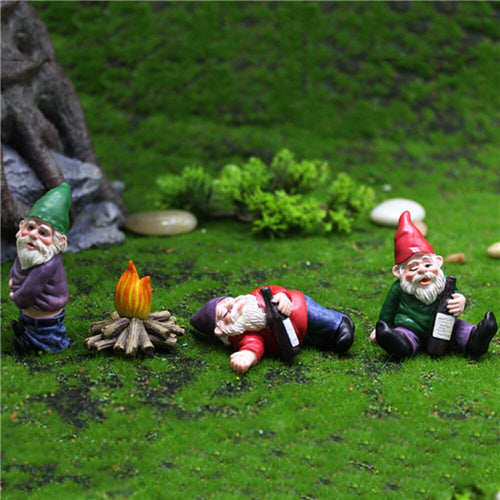 TipsyTroll Gardens | Quirky Drunk Dwarf Garden Figurines