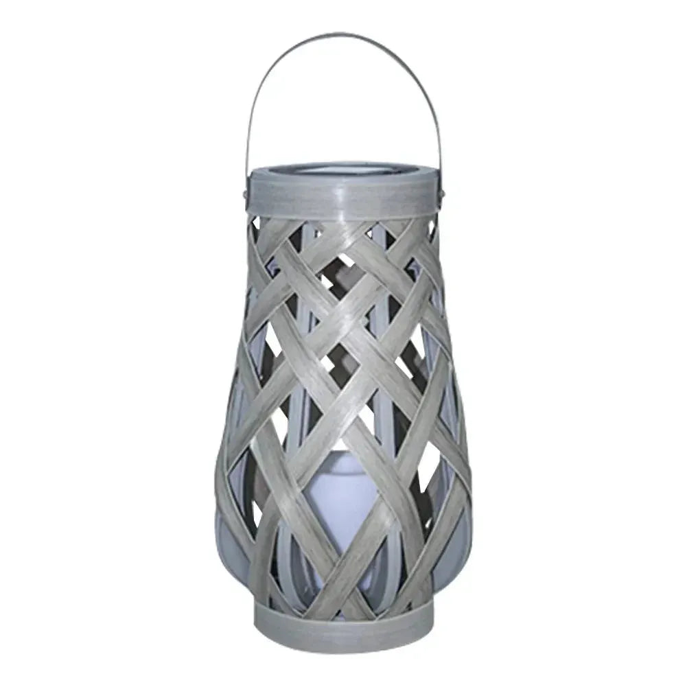 RattanGlow | Waterproof Solar-Powered Outdoor Hanging Lantern